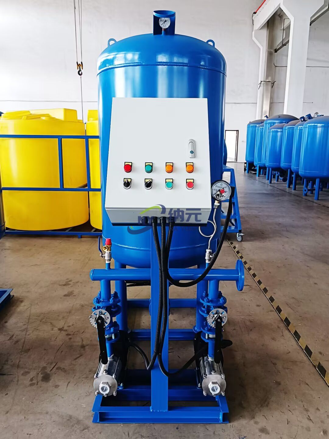 發貨揚州揚杰電子科技五號廠的定壓補水裝置！